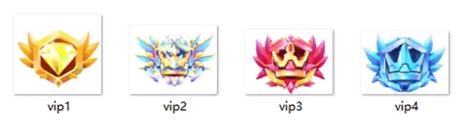 素材图片 – 王冠动态VIP会员图标素材|青心网创站