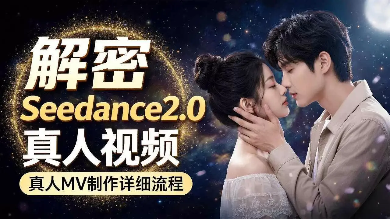 Seedance 2.0解密教程：零基础制作真人MV全流程|青心网创站