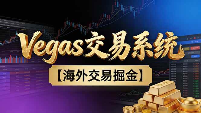 （16968期）【普通人也可以成为操盘手第二期】Vegas交易技术+聪明软件，日赚50-100U青心网创青心网创站