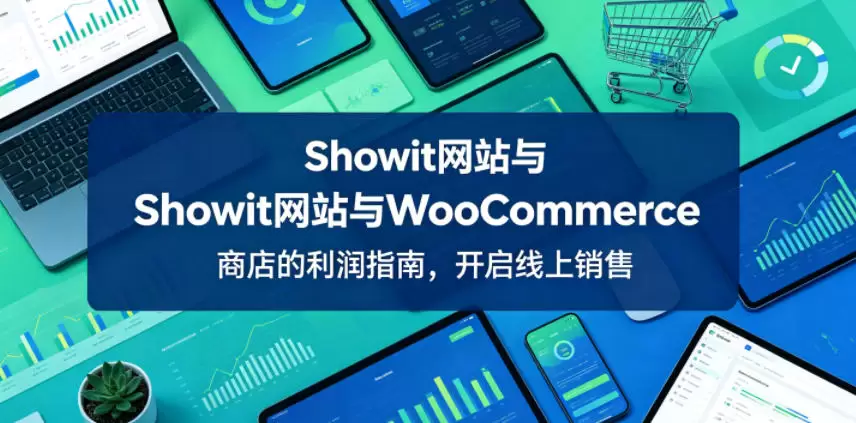 Showit网站与WooCommerce商店的利润指南，开启线上销售【原创双语字幕】|青心网创站