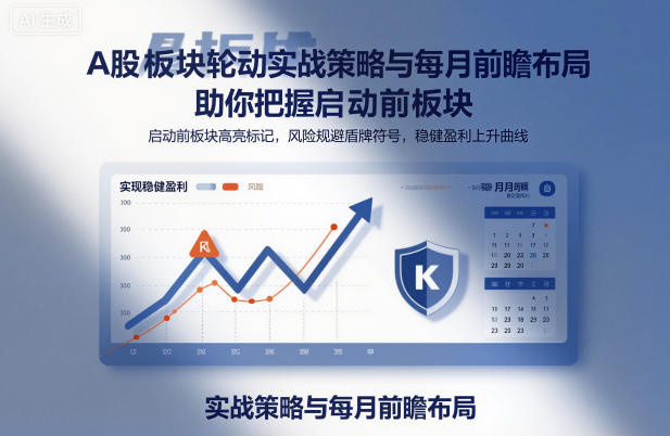 A股板块轮动实战策略与每月前瞻布局，助你把握启动前板块，规避风险，实现稳健盈利
