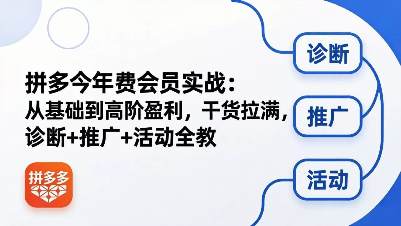 拼多多年费会员实战(更新26年5月5|青心网创站