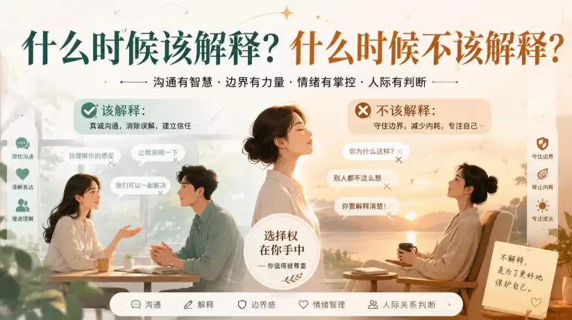 付费文章：什么时候该解释？什么时候不该解释？ - 青心资源站