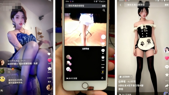 11月最新抖音快手美女起号技术，抖音素材混剪+快手搬运二创-青心网创站