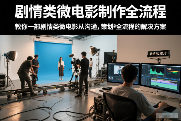 剧情类微电影制作全流程，教你一部剧情类微电影从沟通，策划到拍摄制作全流程的解决方案青心网创青心网创站