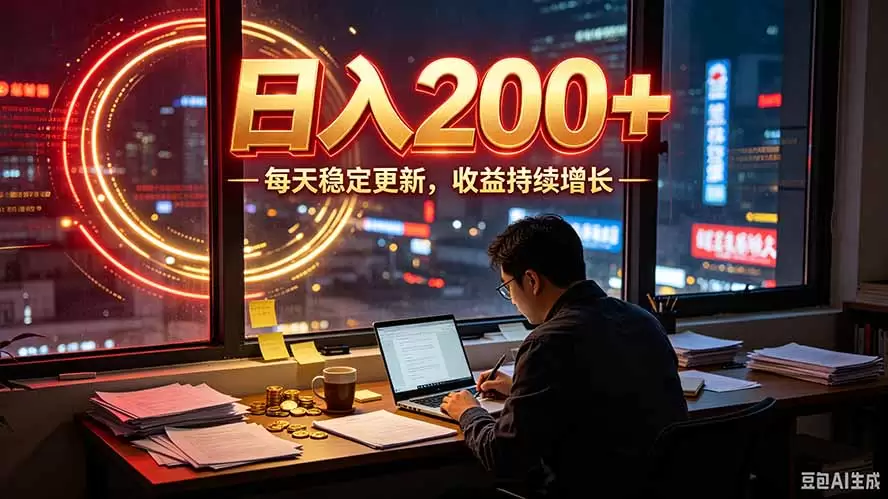 番茄达人变现新玩法，全自动运行 每日300+|青心网创站