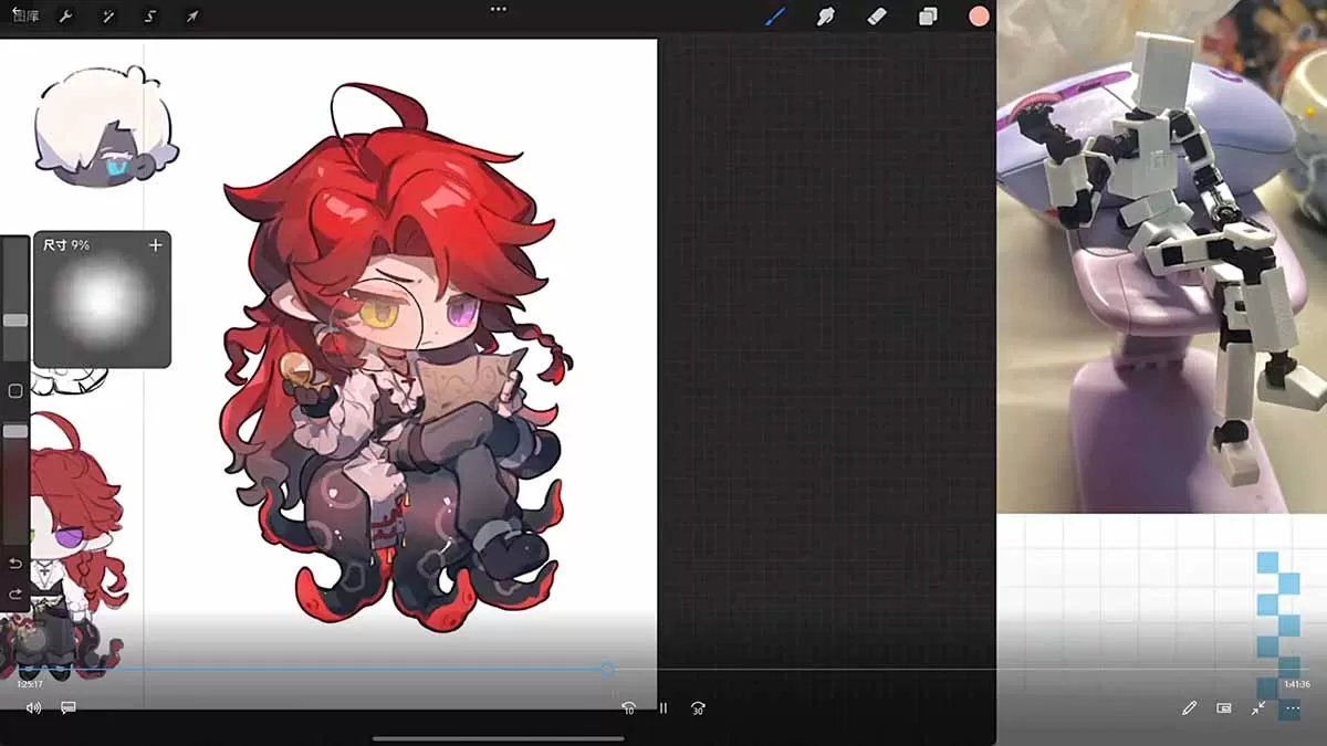 零基础学Q版立绘:从头身比例到服装细化,掌握让角色又可爱又有设计感的核心技法|青心网创站