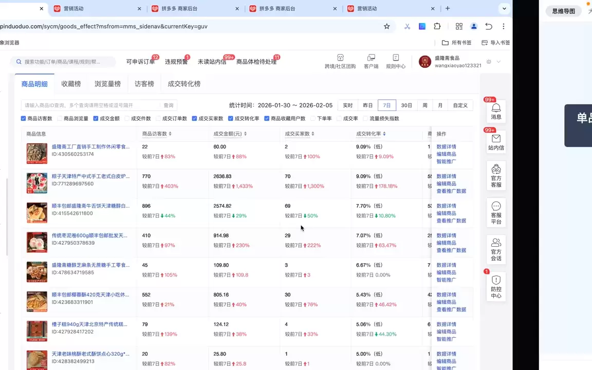 仙道电商·拼多多零基础运营实战课|青心网创站
