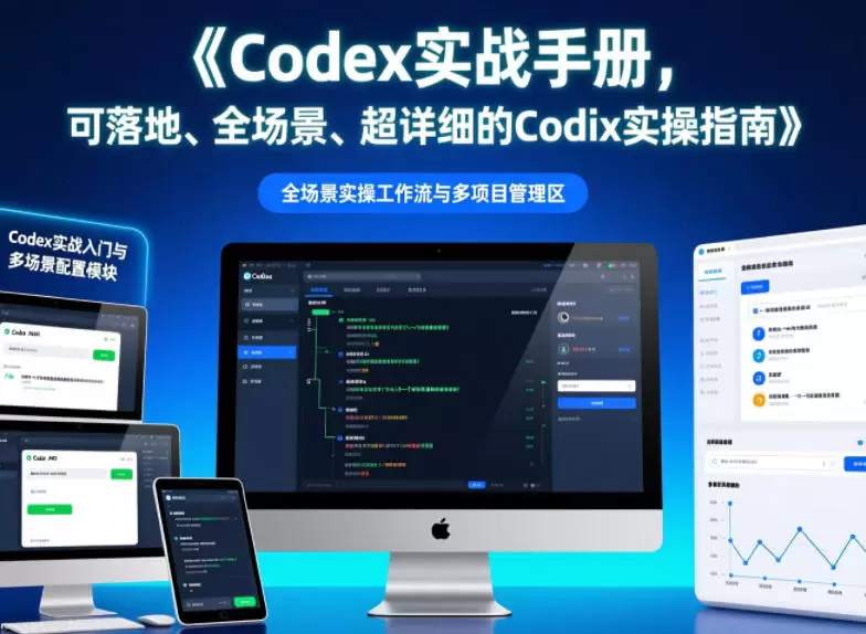 Codex实战手册，可落地、全场景、超详细的Codex实操指南|青心网创站