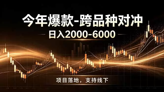 全新跨品种对冲模式上线！日稳定盈利 2000-6000，合规长久可批量放大|青心网创站