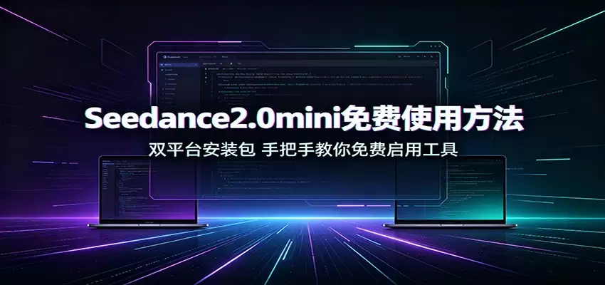 Seedance2.0mini免费使用方法：双平台安装包，手把手教你免费启用工具|青心网创站