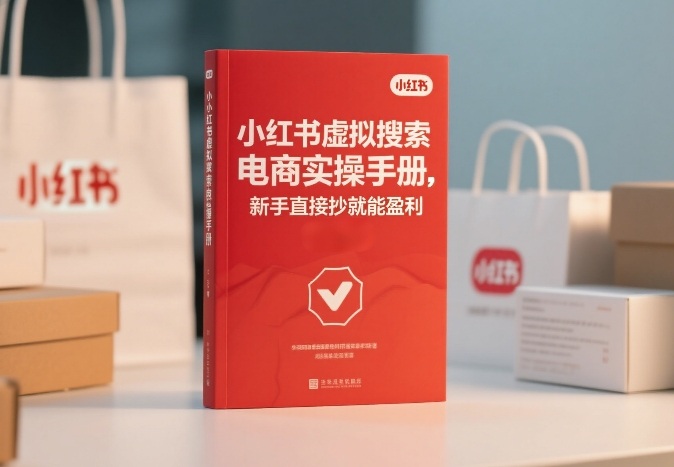 小红书虚拟搜索电商实操手册,新手直接抄就能盈利青心网创青心网创站