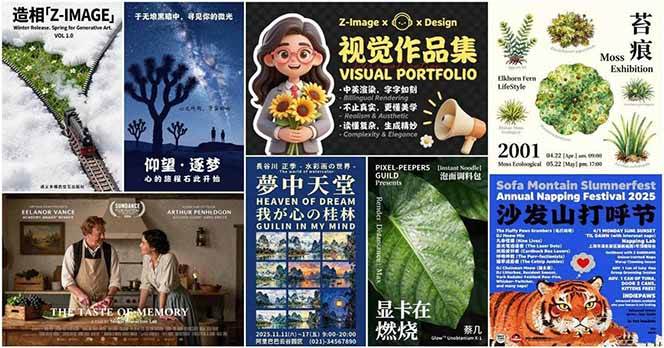 Z-Image – 逼真照片级文生图神器 WebUI+ComfyUI工作流 一键整合包