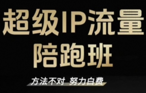 阿昱老师·超级IP流量陪跑班-青心网创站