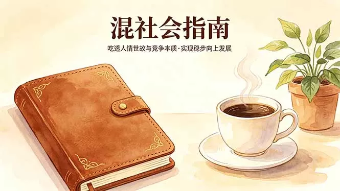付费文章：混社会指南，吃透人情世故与竞争本质，实现稳步向上发展|青心网创站