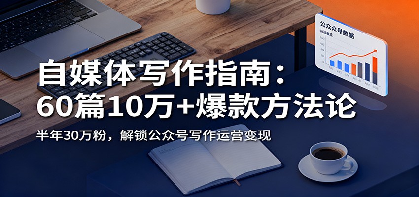 自媒体写作指南:60篇10万+爆款方法论,半年30万粉,解锁公众号写作运营变现-青心网创站