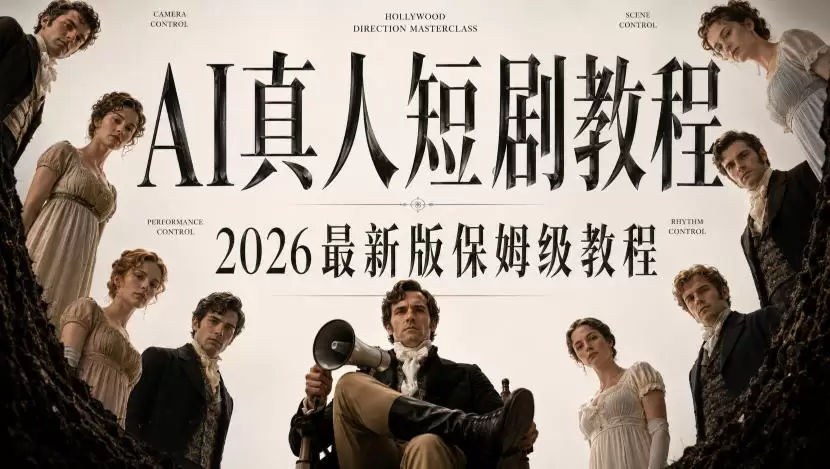 AI真人短剧制作全流程，AI视频大佬专为零基础研制的AI短剧教程，保姆级教程，新手一学就会！ - 青心资源站
