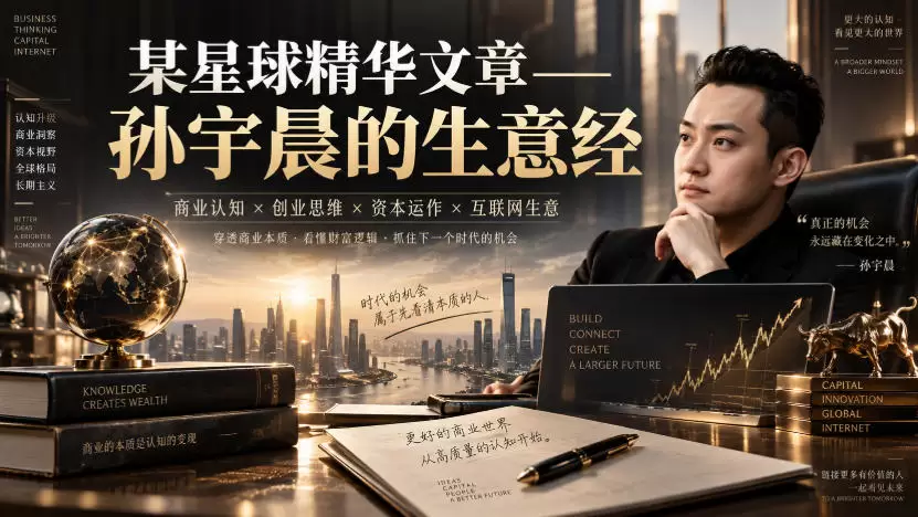 某星球精华文章——孙宇晨的生意经 - 青心资源站