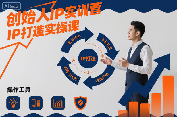 创始人IP实训营，IP打造实操课-青心网创站