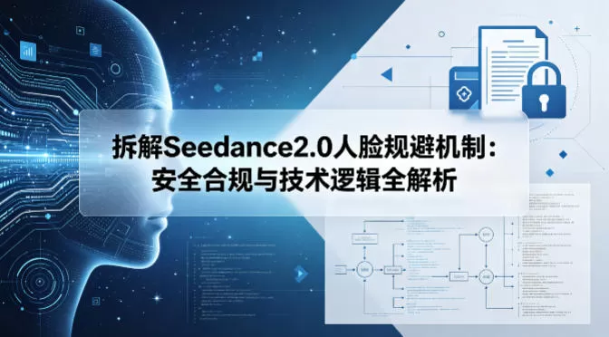 拆解Seedance2.0人脸规避机制：安全合规与技术逻辑全解析|青心网创站