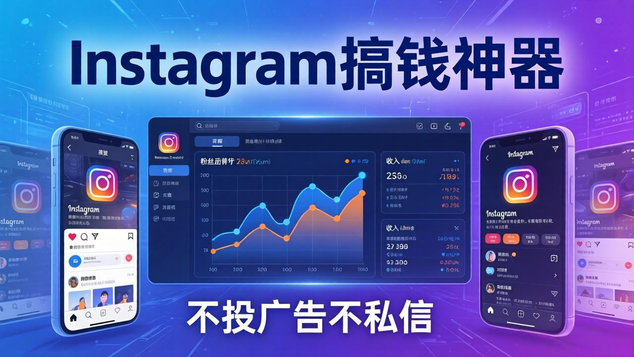 Instagram搞钱神器：月涨6万粉+月入5万刀，不投广告不私信，靠算法+低价产品|青心网创站