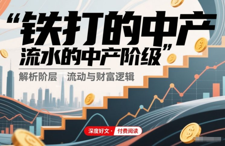 付费文章：铁打的中产，流水的中产阶级青心网创青心网创站