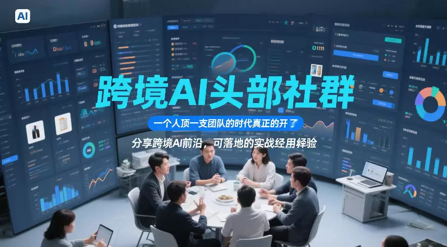跨境AI头部社群，一个人顶一支团队的时代真正的开始了，分享跨境AI前沿，可落地的实战经验（更新6月29日）|青心网创站