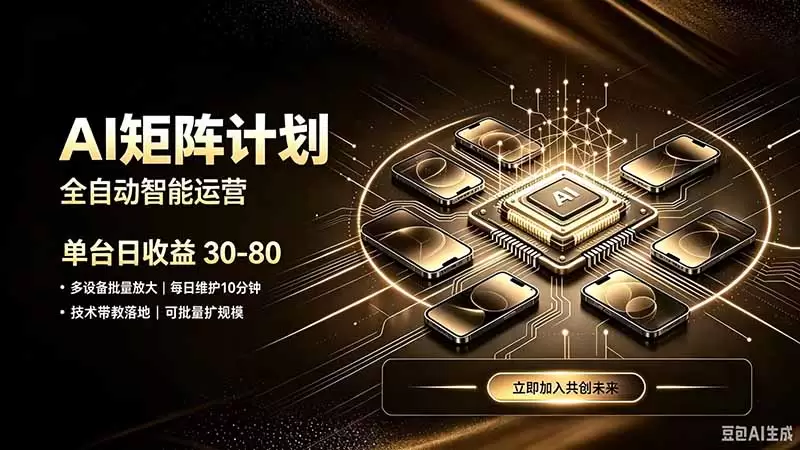 AI智能对话，矩阵规模化创业，全程技术扶持，长久稳定，日入800+|青心网创站