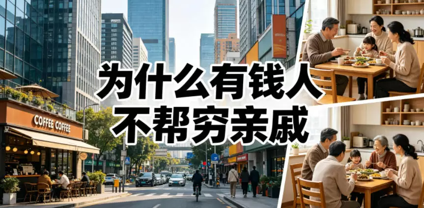 付费文章：为什么有钱人不帮穷亲戚？|青心网创站