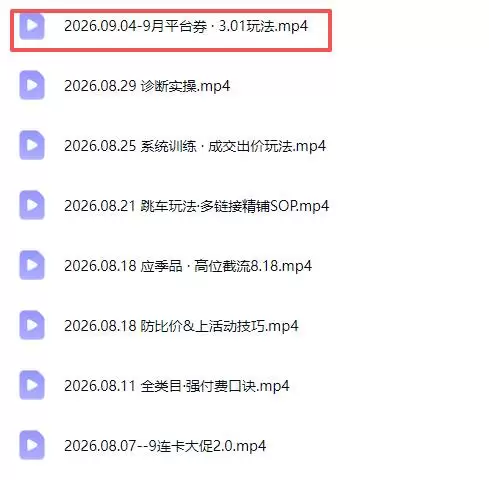 （20280期）拼多多实战特训营(更新26年9月)：不管是新手入门或老商家冲量，都有实操方法，跟着学，少走弯路 - 青心资源站