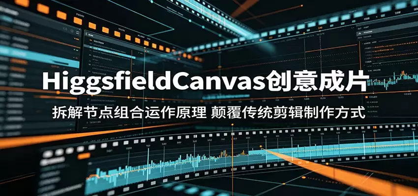 HiggsfieldCanvas创意成片：拆解节点组合运作原理，颠覆传统剪辑制作方式|青心网创站