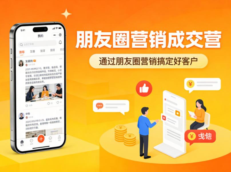 朋友圈营销成交营,通过朋友圈营销来搞定好客户|青心网创站