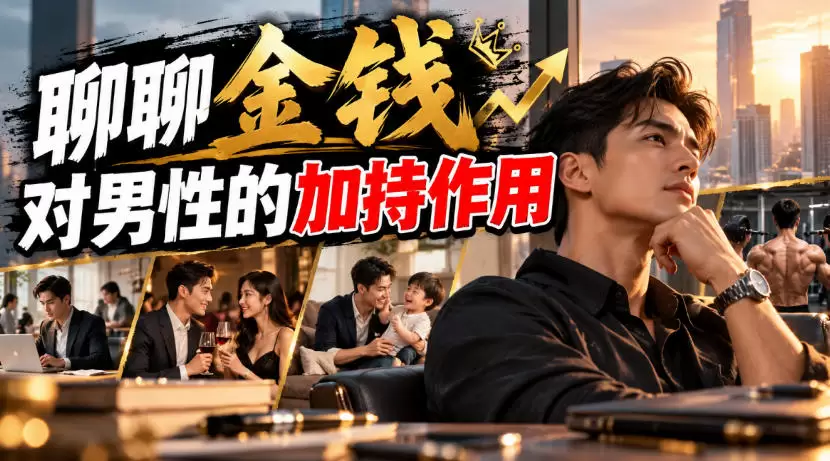 某公众号付费文章：聊聊金钱对男性的加持作用 - 青心资源站