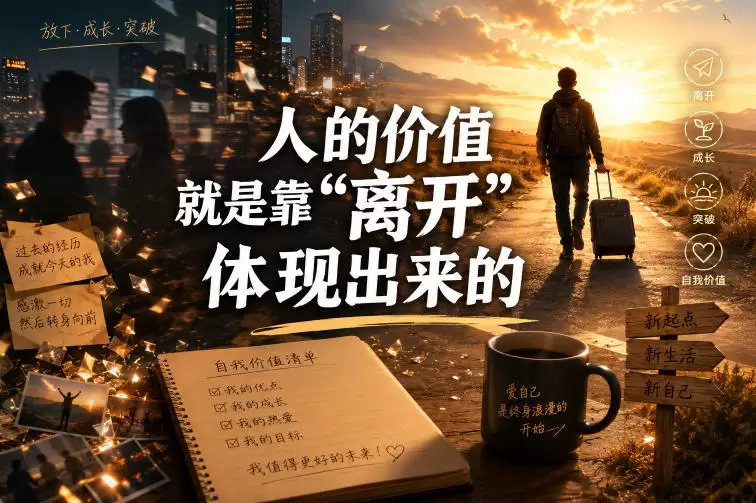 付费文章：人的价值就是靠“离开”体现出来的|青心网创站