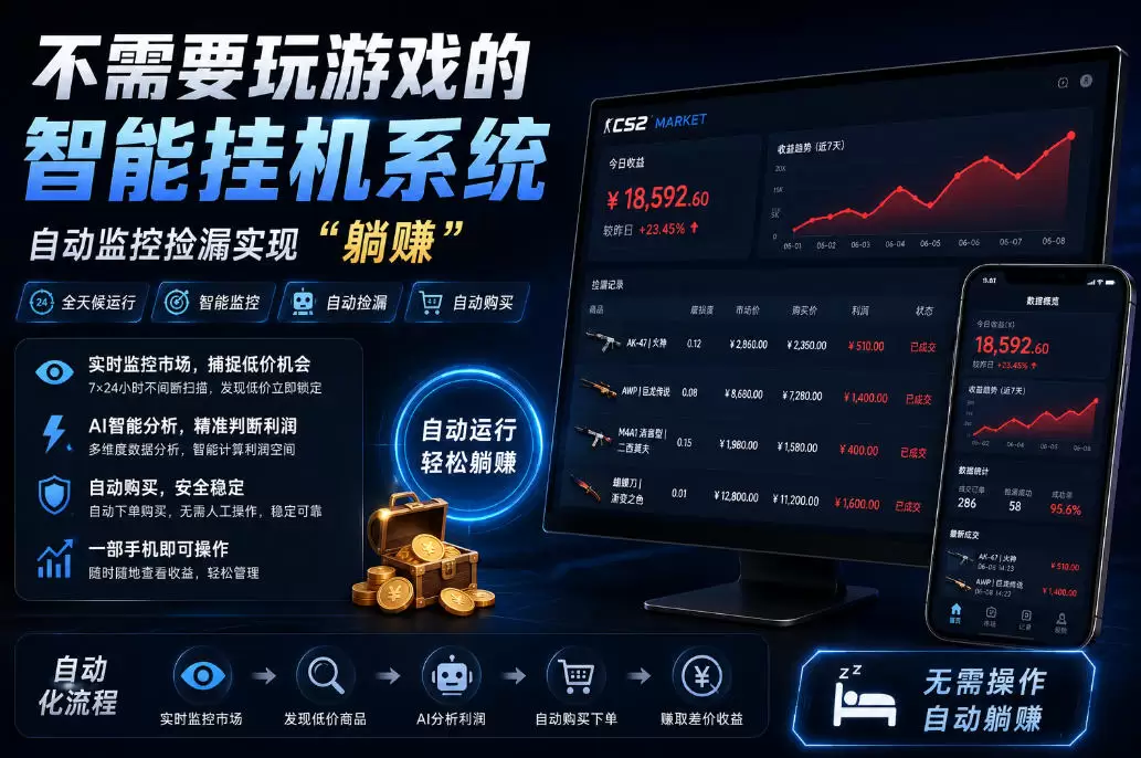 不用玩游戏的游戏搬砖项目，无需自己挂G，无需购买任何额外设备，所有数据支持任何形式验证【揭秘】|青心网创站