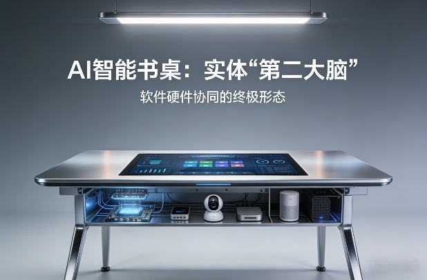 AI智能书桌搭建,构建你的实体“第二大脑”,软件硬件协同的终极形态青心网创青心网创站