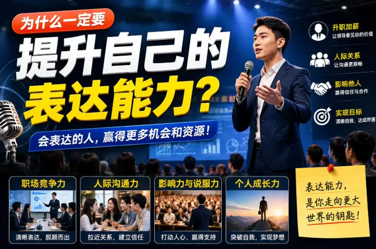 付费文章：为什么一定要提升自己的表达能力？ - 青心资源站