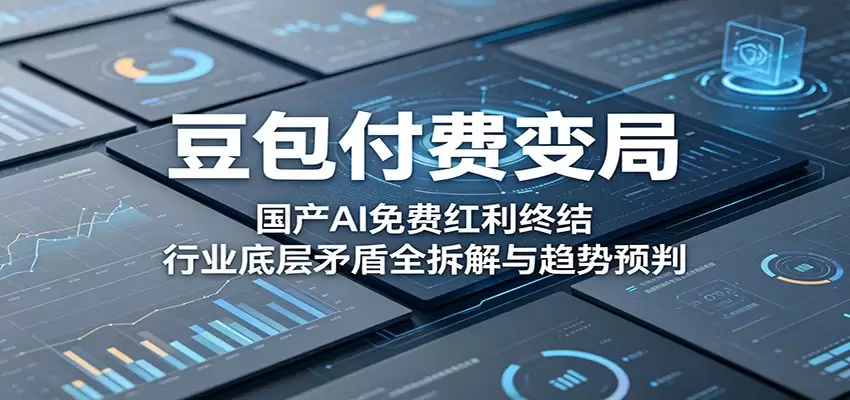 豆包付费变局：国产AI免费红利终结，行业底层矛盾全拆解与趋势预判|青心网创站