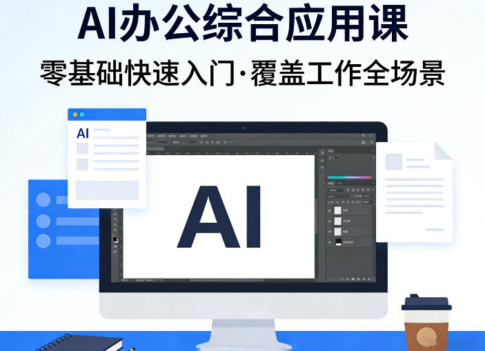 AI办公综合应用课，零基础快速入门，覆盖了工作中各种应用场景|青心网创站