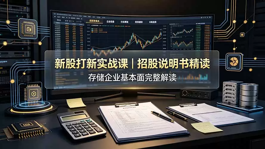 付费文章：新股打新实战课｜招股说明书精读，存储企业基本面完整解读|青心网创站