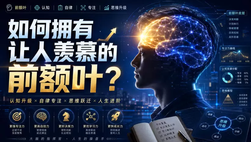 付费文：如何拥有让人羡慕的前额叶？|青心网创站