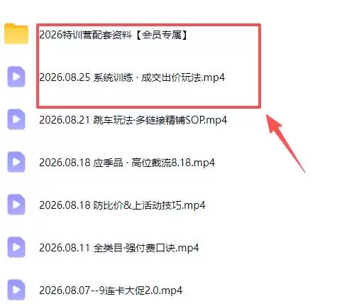 （20092期）拼多多实战特训营(更新26年0827)：不管是新手入门或老商家冲量，都有实操方法，跟着学，少走弯路 - 青心资源站