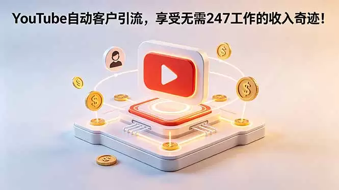 YouTube 自动客户引流，享受无需 247 工作的收入奇迹！【原创双语字幕】|青心网创站