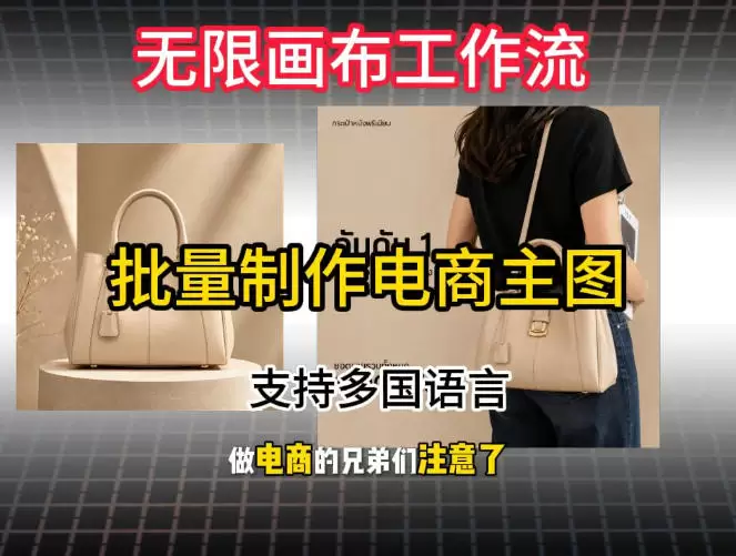 批量复刻电商爆款主图工作流搭建教学，批量下载，支持多国语言，不管是国内电商还是跨境店群都能用|青心网创站