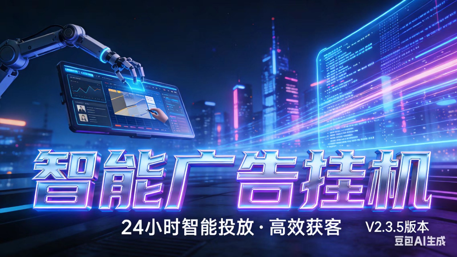 AI 广告云挂机 · 全域流量变现平台青心网创青心网创站