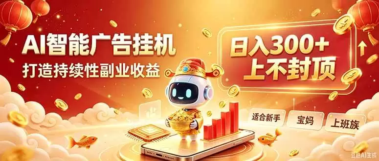 （20248期）告别手动干活！AI自动化，解锁线上被动收益 - 青心资源站